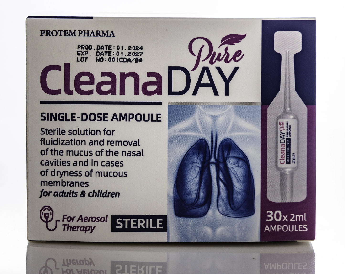 Cleanaday Pure Saline 30X2Ml