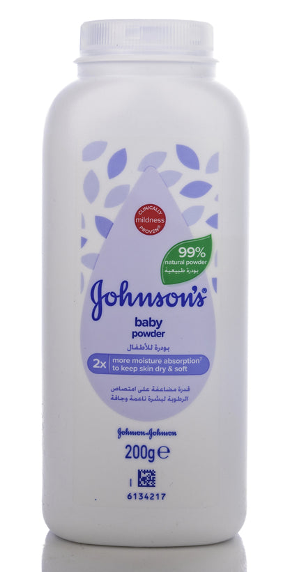 Johnson And Johnson Baby Powder Natural 200 Gm