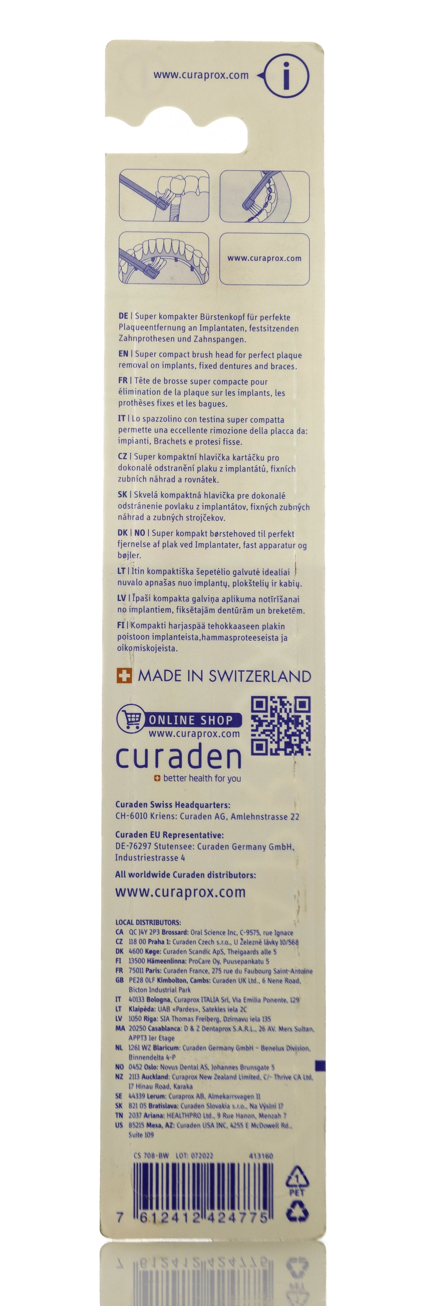 Curaprox Ortho [708] Toothbrush