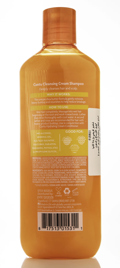 Cantu Shea Butter Sulfate-Free Cleansing Cream Shampoo 400 Ml