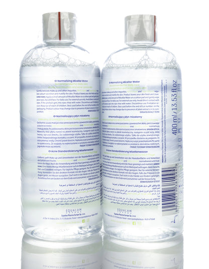 Novaclear Acne Micellar Water 400 Ml 1+1 Offer