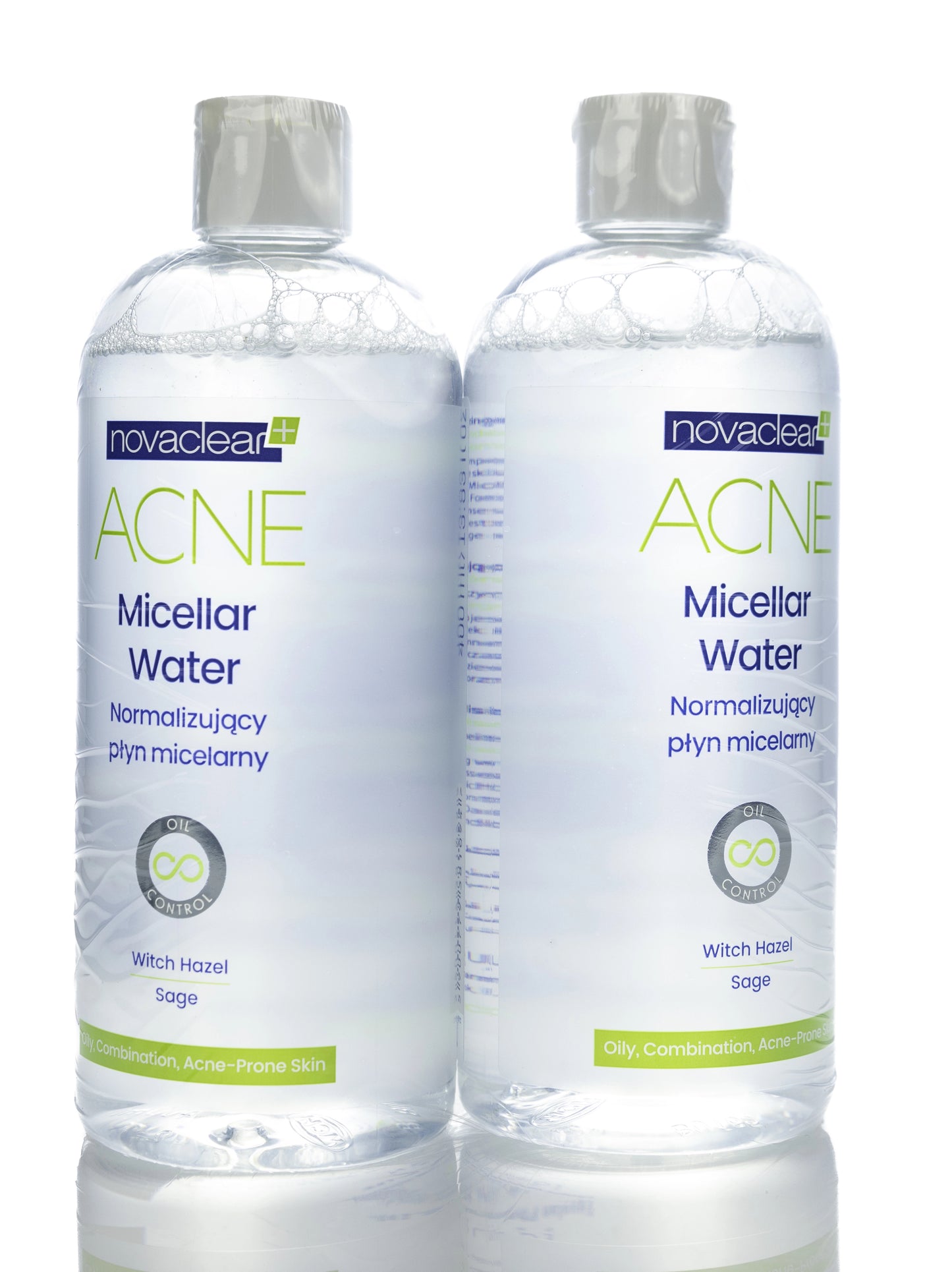 Novaclear Acne Micellar Water 400 Ml 1+1 Offer