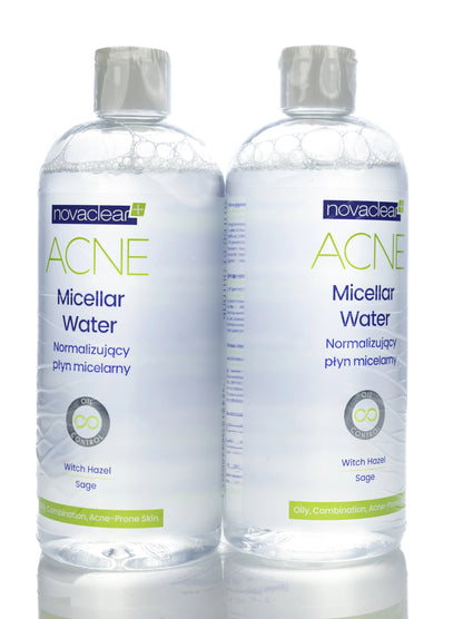 Novaclear Acne Micellar Water 400 Ml 1+1 Offer