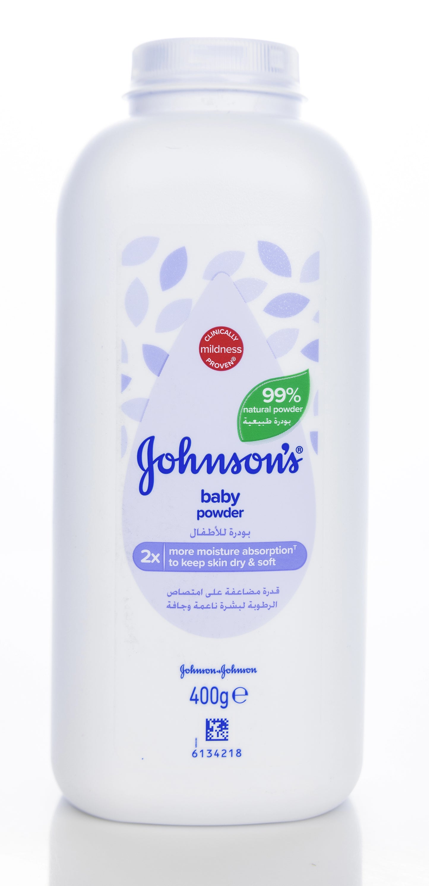 Johnson And Johnson Baby Powder Natural 400 GM