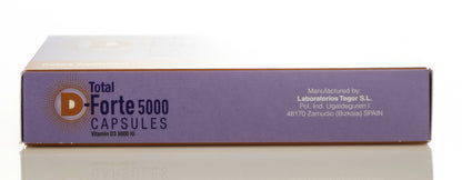 Total D-Forte Vitamin-D3 5000IU 28 Capsules