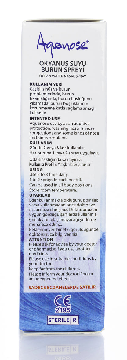 Aquanose Nasal Spray 25Ml