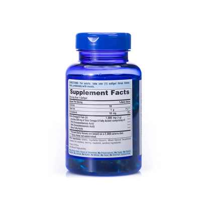 Puritan's Pride Omega3 1000mg 100 Softgels