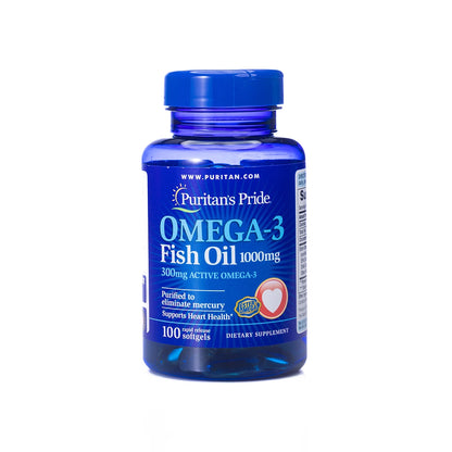 Puritan's Pride Omega3 1000mg 100 Softgels