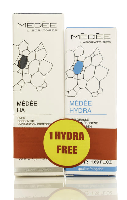 Medee HA  Serum 30 Ml + Hydra Moisturizing Cream  Offer