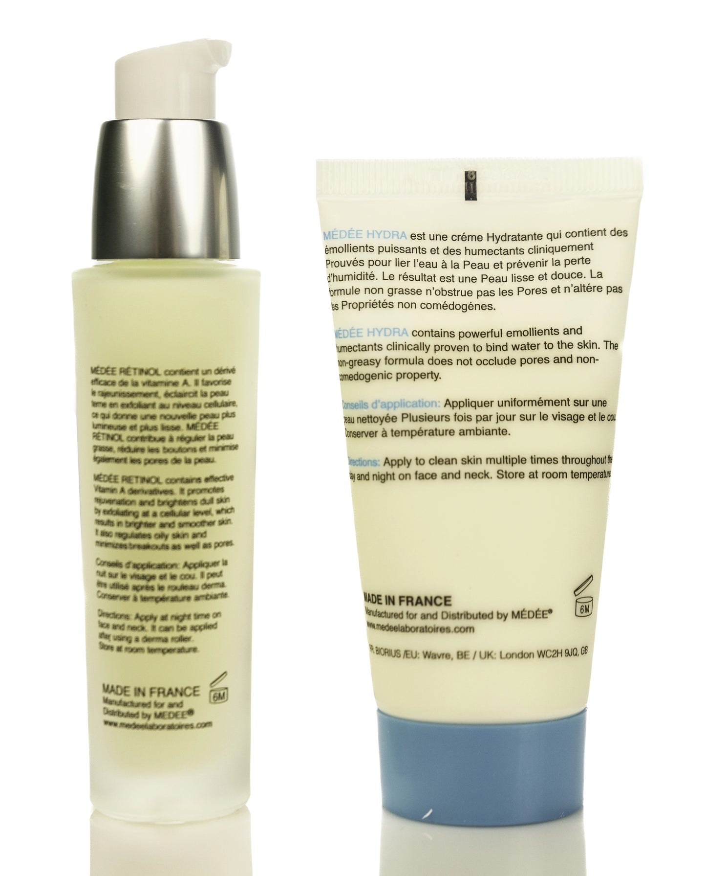 Medee Retinol Exfoliating Cream 30 Ml+Hydra Moisturizing Cream Offer