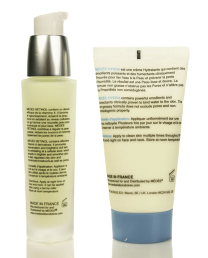 Medee Retinol Exfoliating Cream 30 Ml+Hydra Moisturizing Cream Offer