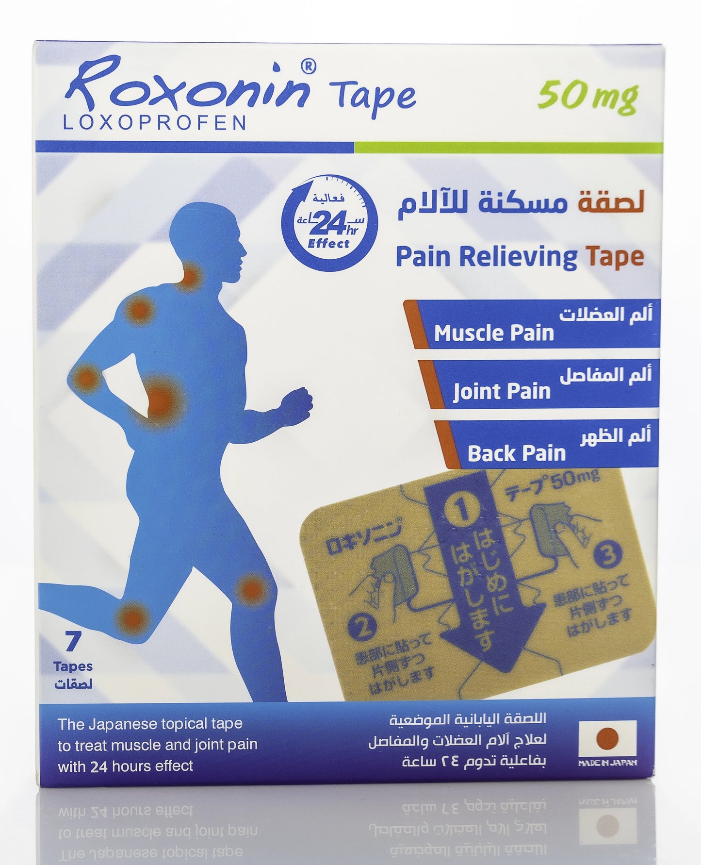Roxonin 50Mg Tape 7 Plasters