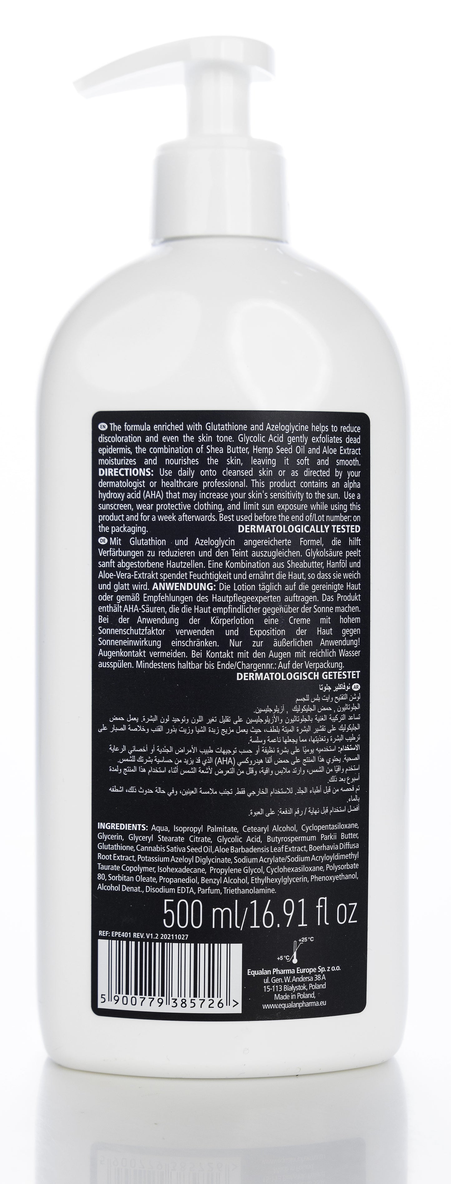 Novaclear Gluta White Plus Body Lotion 500 Ml