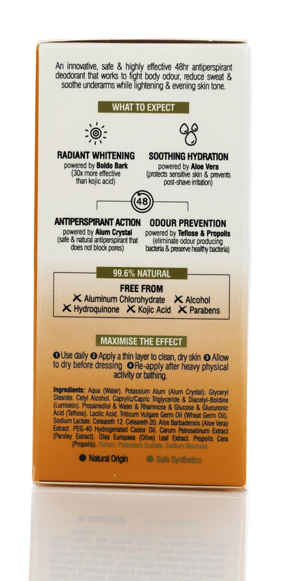 Beesline 48 Hours Whitening Roll On Deo Pacific Islands 50 Ml 1+1 Offer Pack