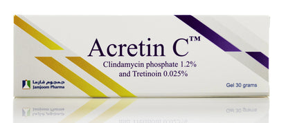 Acretin C [Clindamycin]1.2%&.025% Gel 30Gm