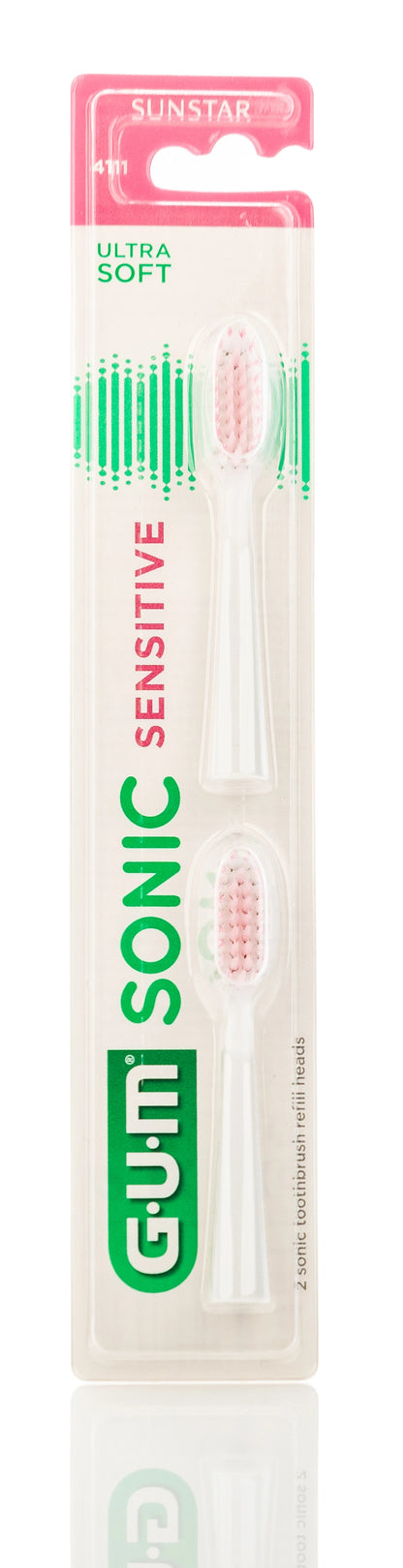 Gum Sonic Sensitive Toothbrush Refill Heads [4111]
