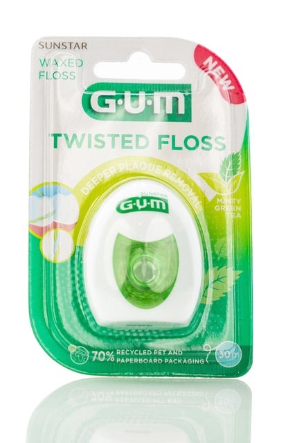 Gum Twisted Waxed Floss 30m [3500]