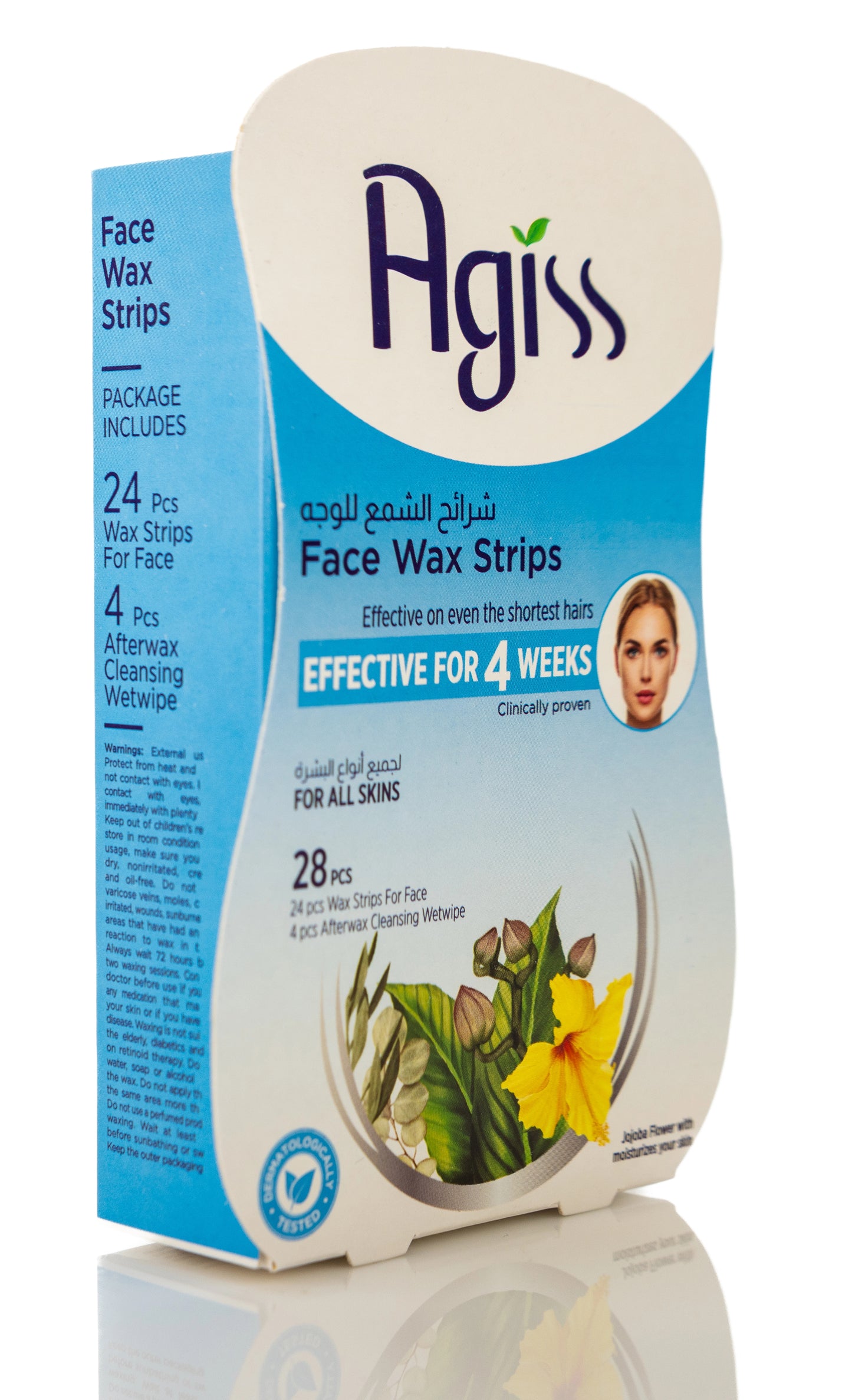 Agiss Face Wax Strips 28 Pieces