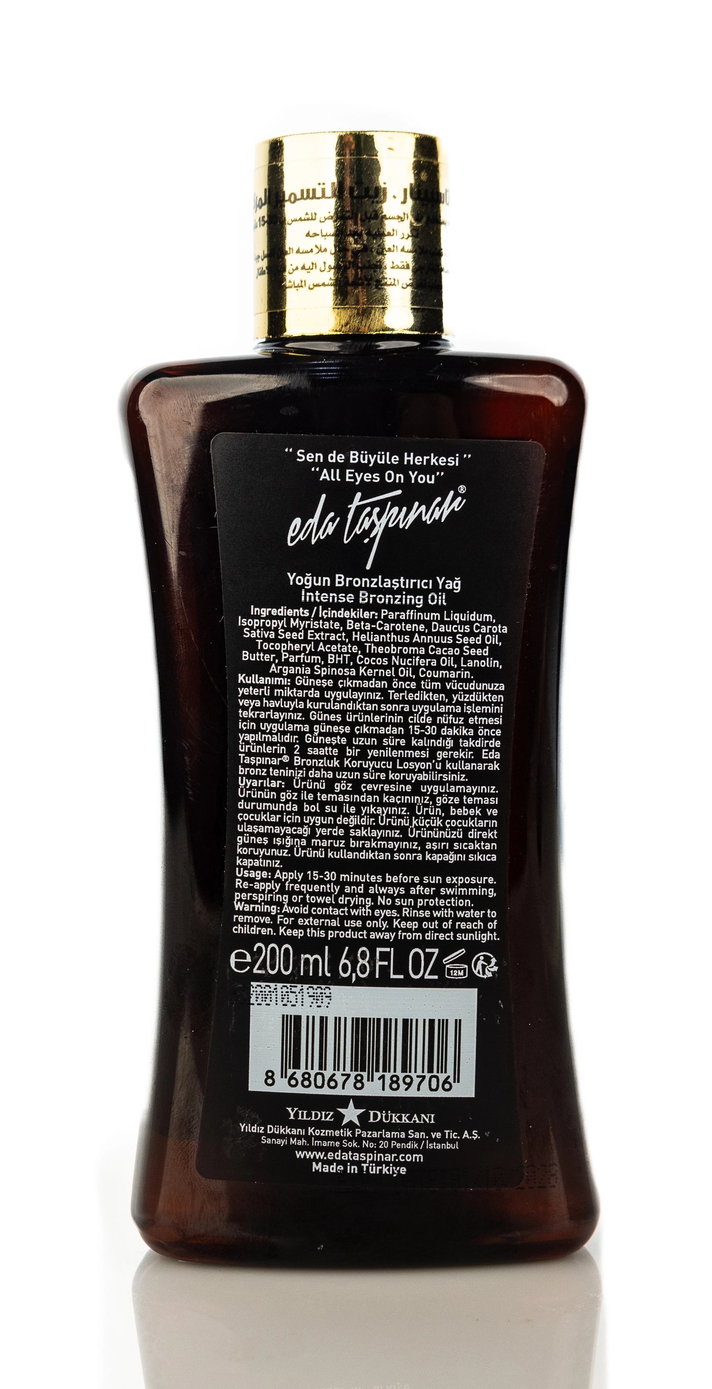Eda Taspinar Intense Bronzing Oil 200 Ml