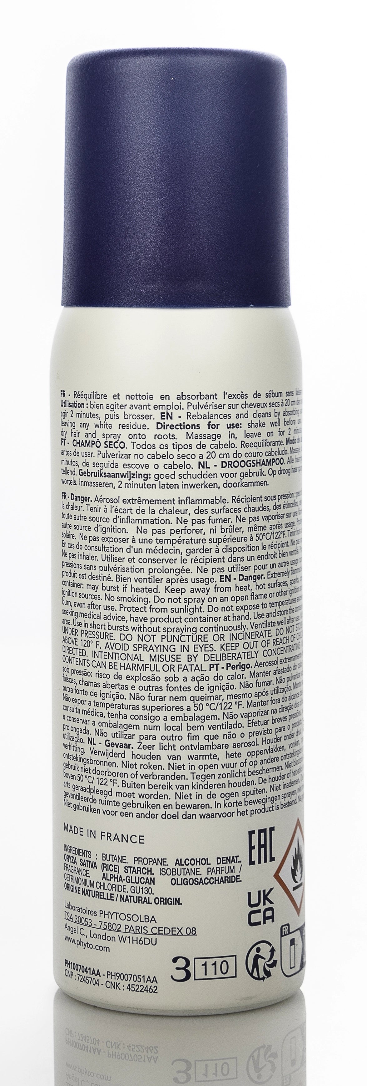 Phyto Softness Dry Shampoo 75 Ml (Pump)