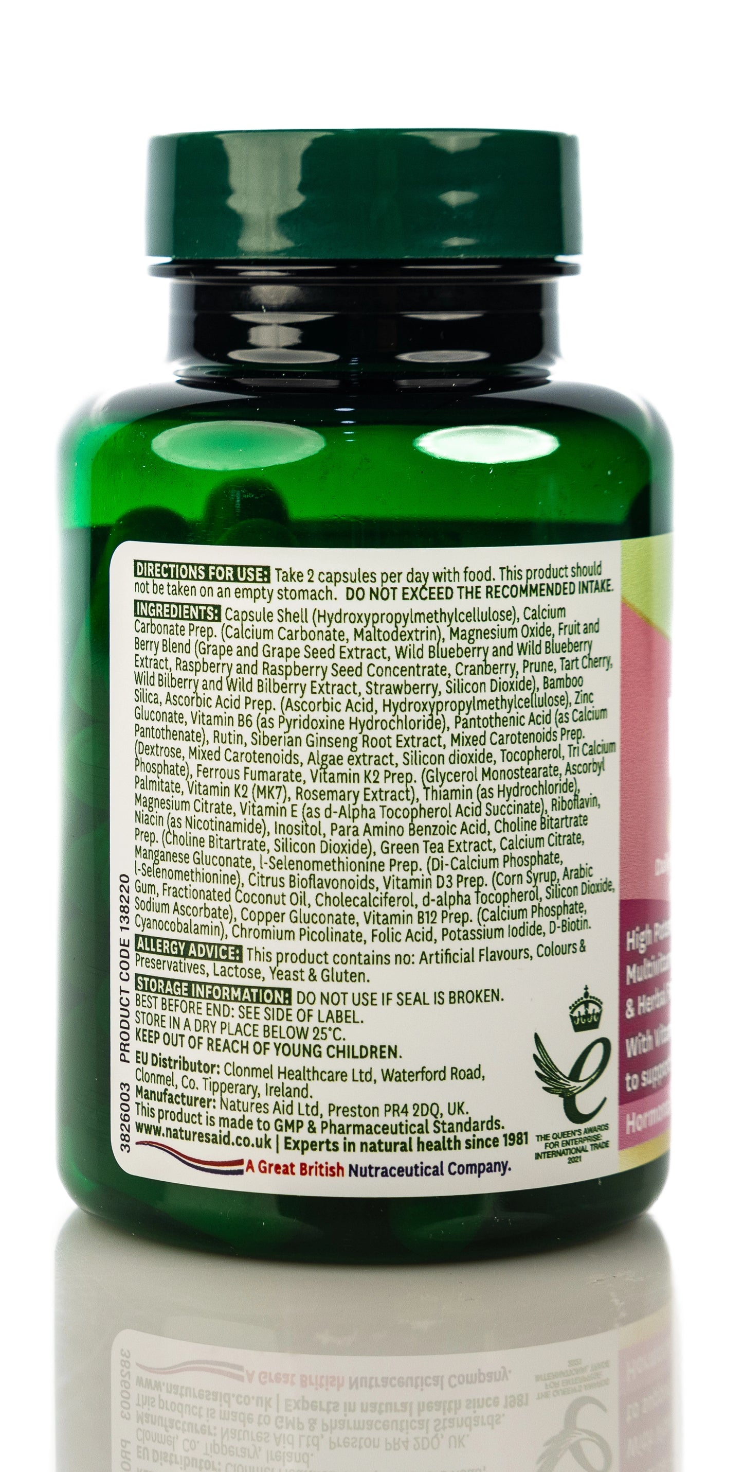 Natures Aid Women Multi-Nutrient 60 Capsule