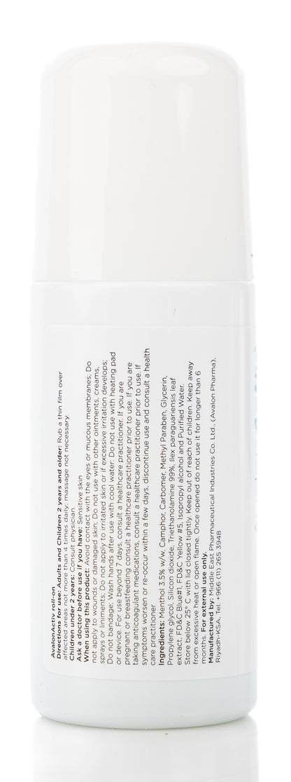 Avalon Activ Muscle&Joint Cold Roll On 59Ml