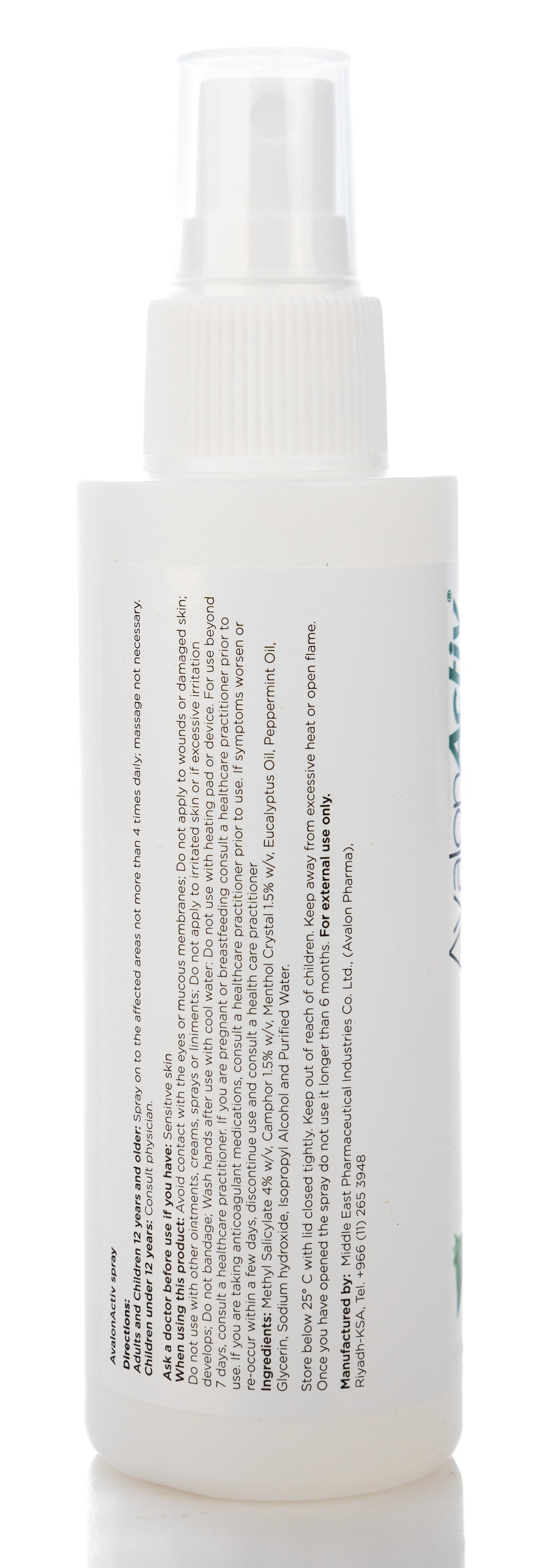 Avalon Activ Muscle&Joint Original Spray 118Ml