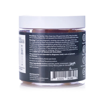 OBU Black Seed Oil Gummies Honey Flavor 60 Gummies