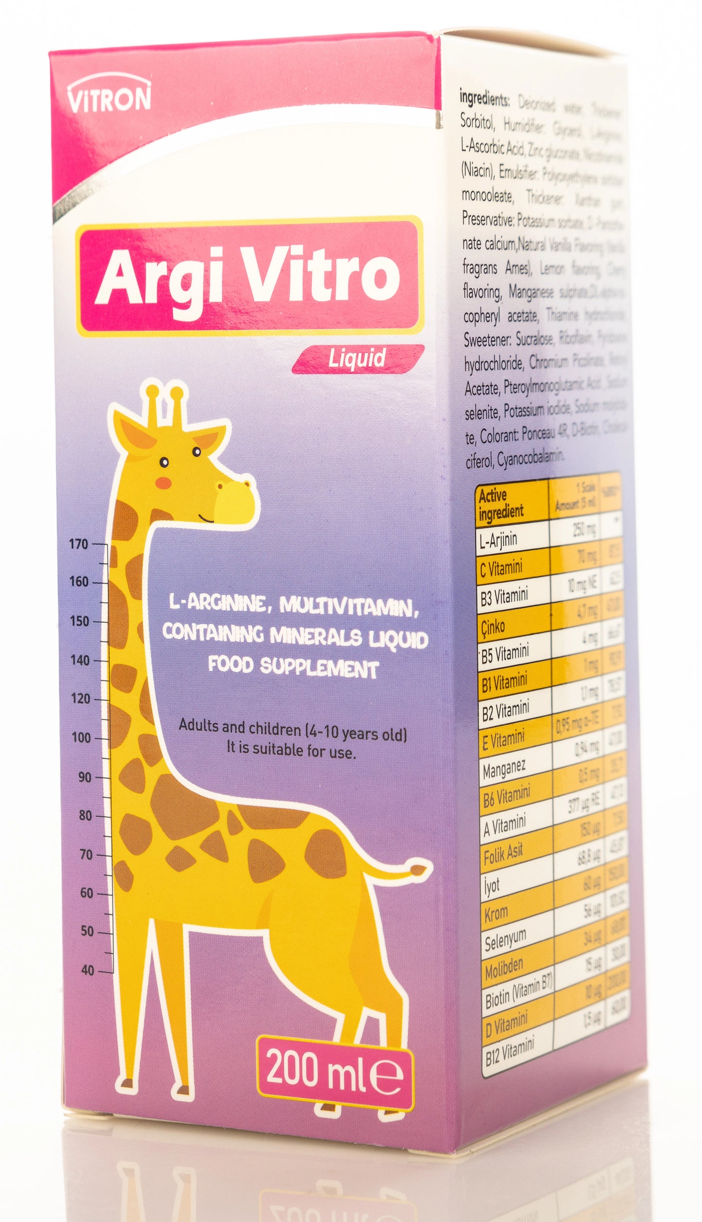 Vitron Argi Vitro Liquid Syrup 200ml