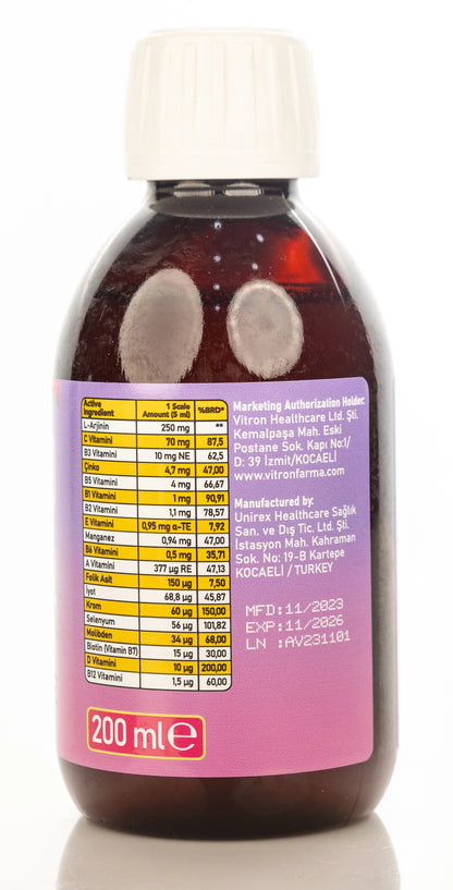 Vitron Argi Vitro Liquid Syrup 200ml