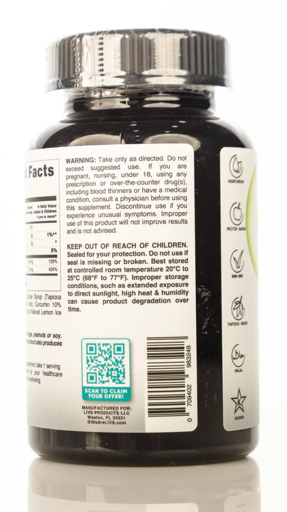 Livs Vitamin-C& Zinc 45 Gummies