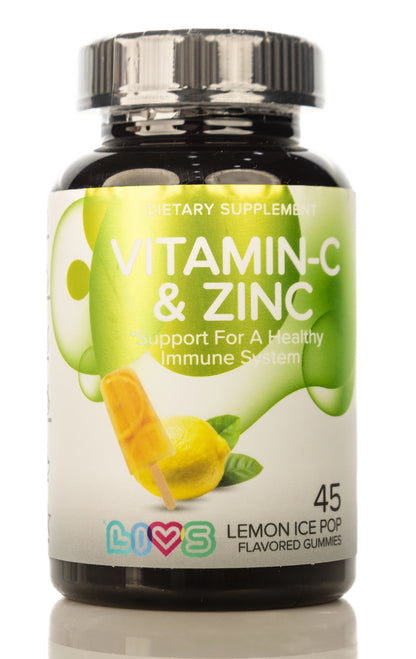 Livs Vitamin-C& Zinc 45 Gummies