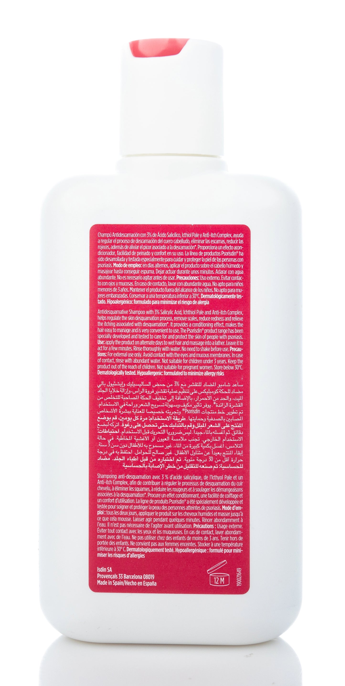 Isdin Psorisdin Anti Desquamative shampoo 200 Ml
