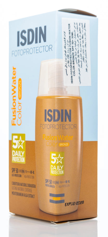Isdin Foto Spf 50 Fusion Water Color [Bronze] 50 Ml