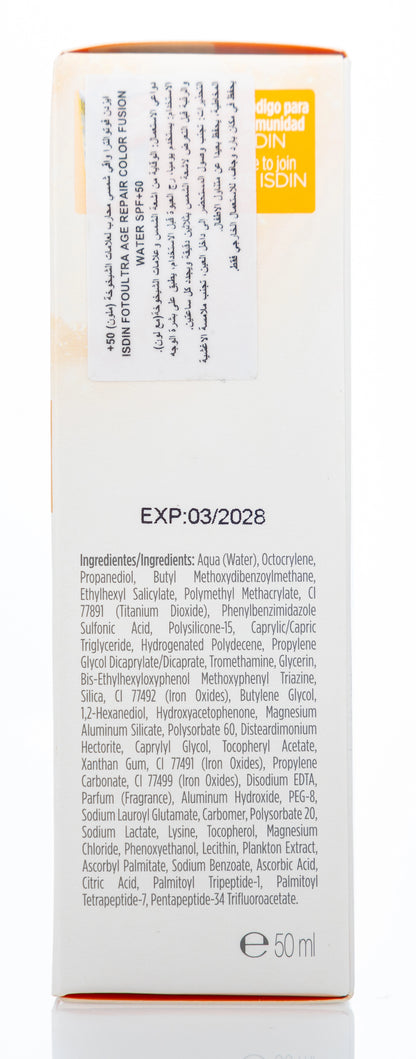 Isdin Age Repair Color Fusion Water Spf 50/50 Ml