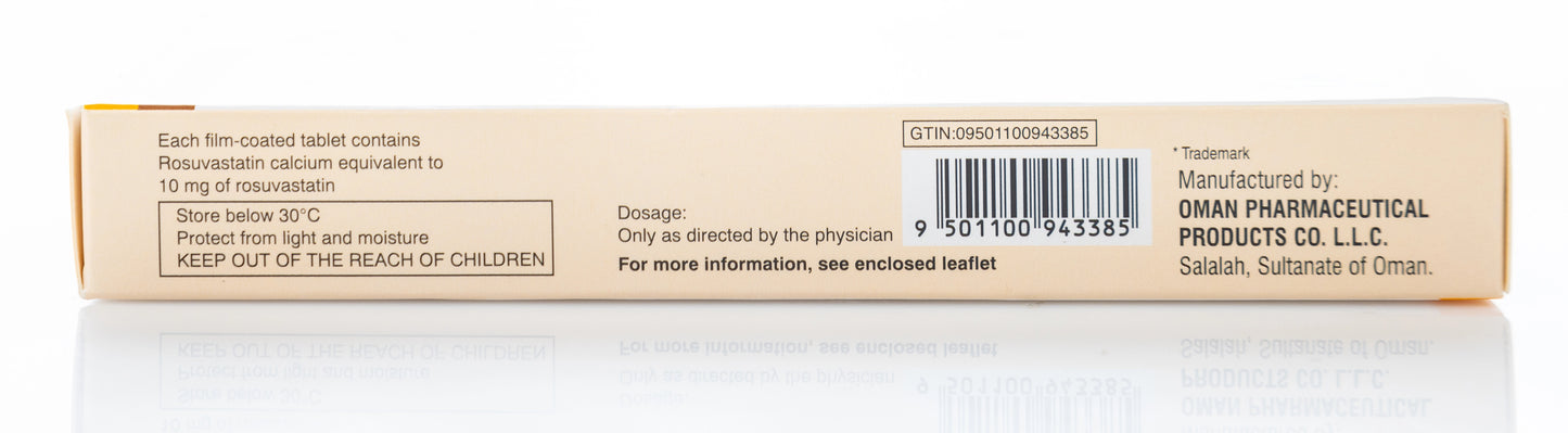 Zyrosa 10Mg 28Tablets