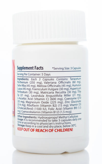 Migranol 15 Capsules