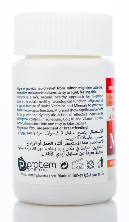 Migranol 15 Capsules