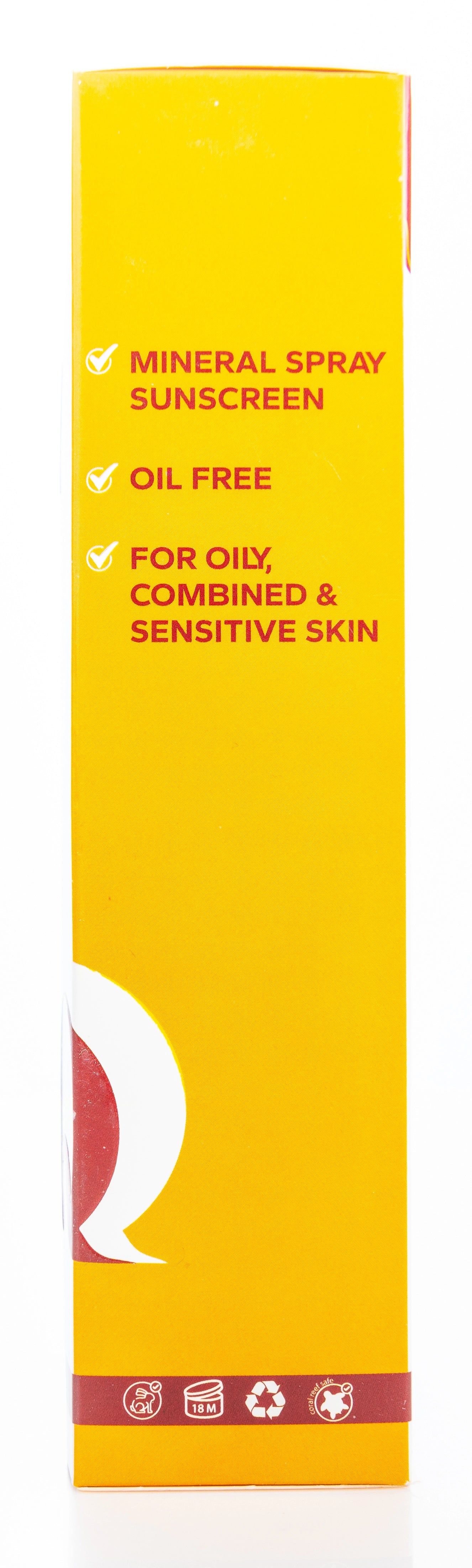 DR Q Mineral Sunscreen SPF 50+ Oil Free Spray 150 Ml (1+1) Offer Pack