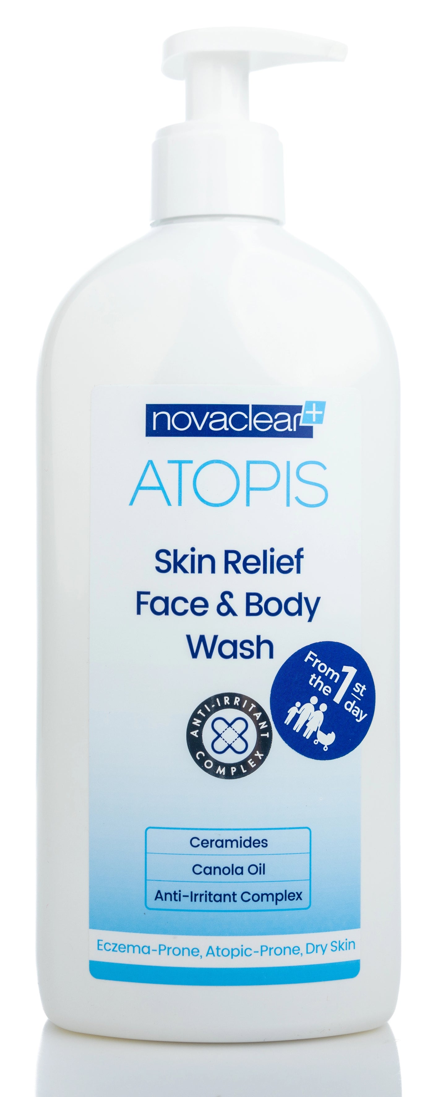 Novaclear Atopis Face And Body Wash 500 Ml