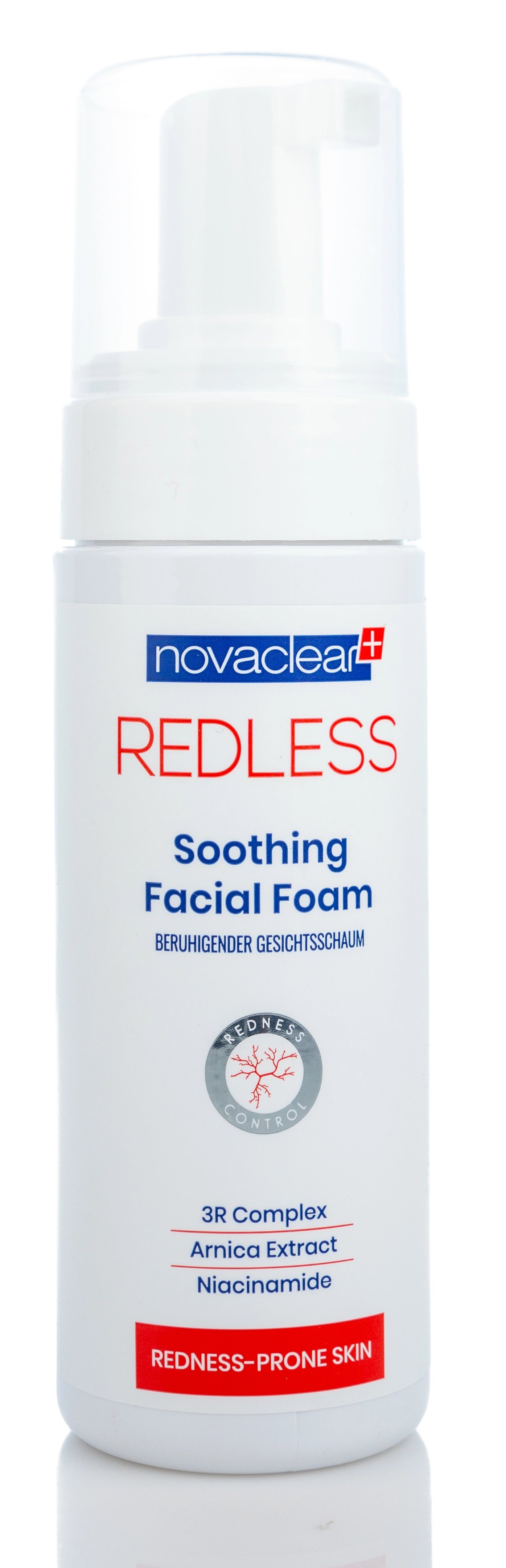 Novaclear Redless Soothing Facial Foam 100 Ml