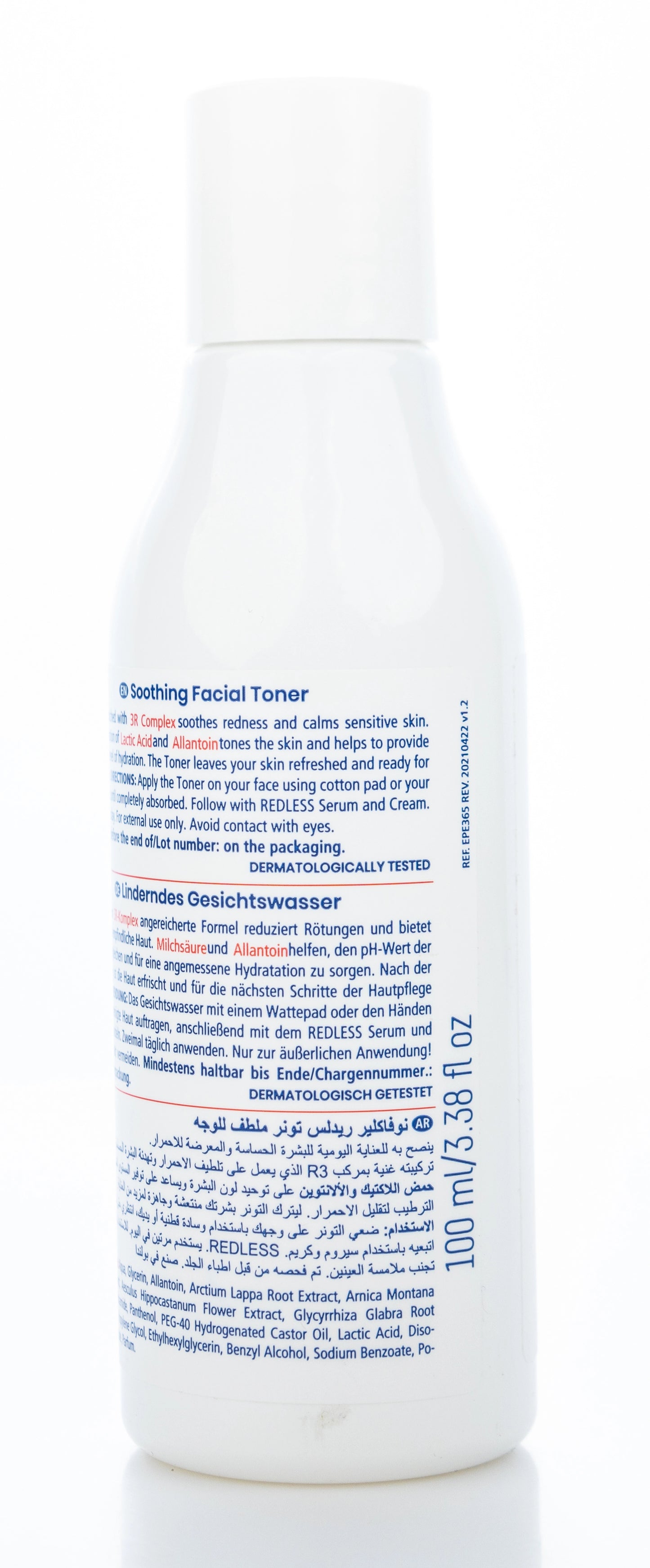 Novaclear Redless Soothing Facial Toner 100 Ml
