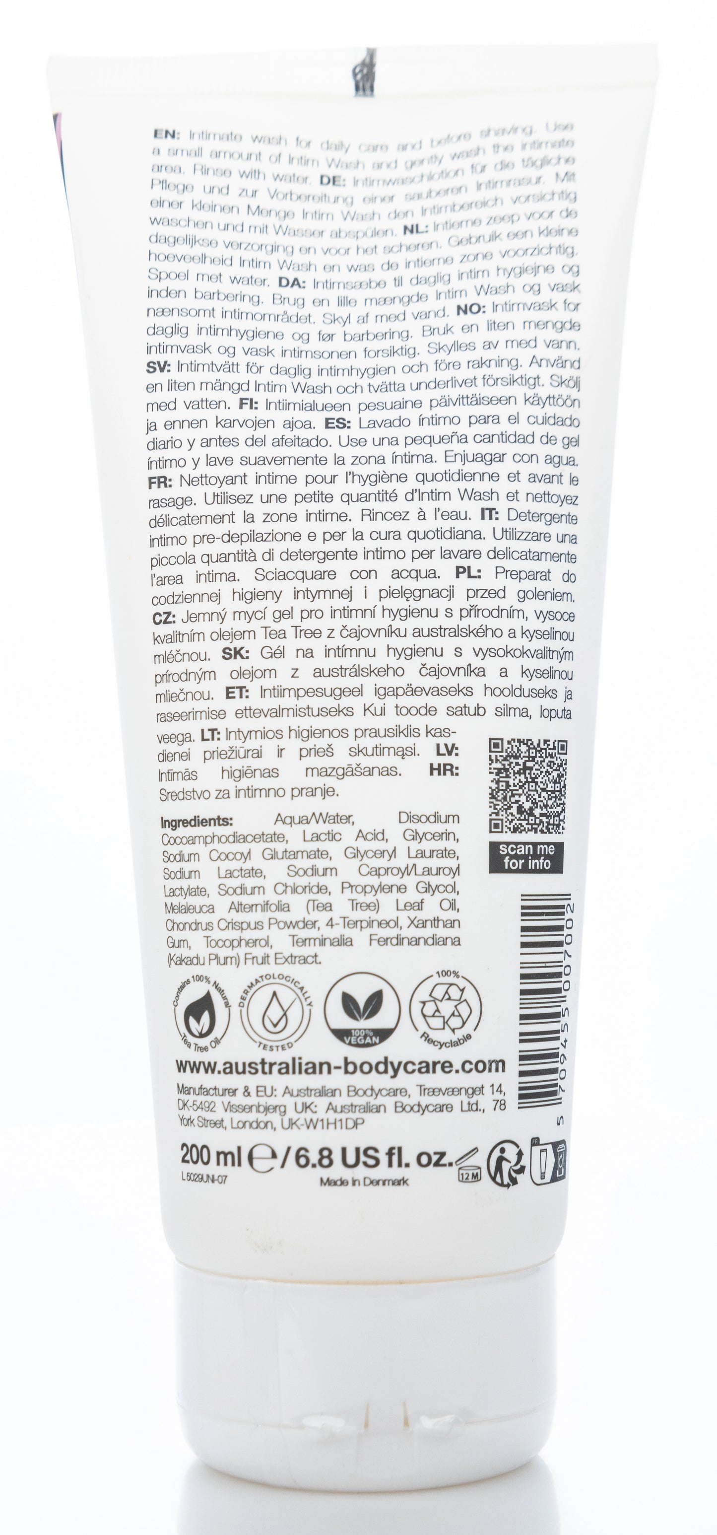 ABC Intim[Ate] Wash 200Ml
