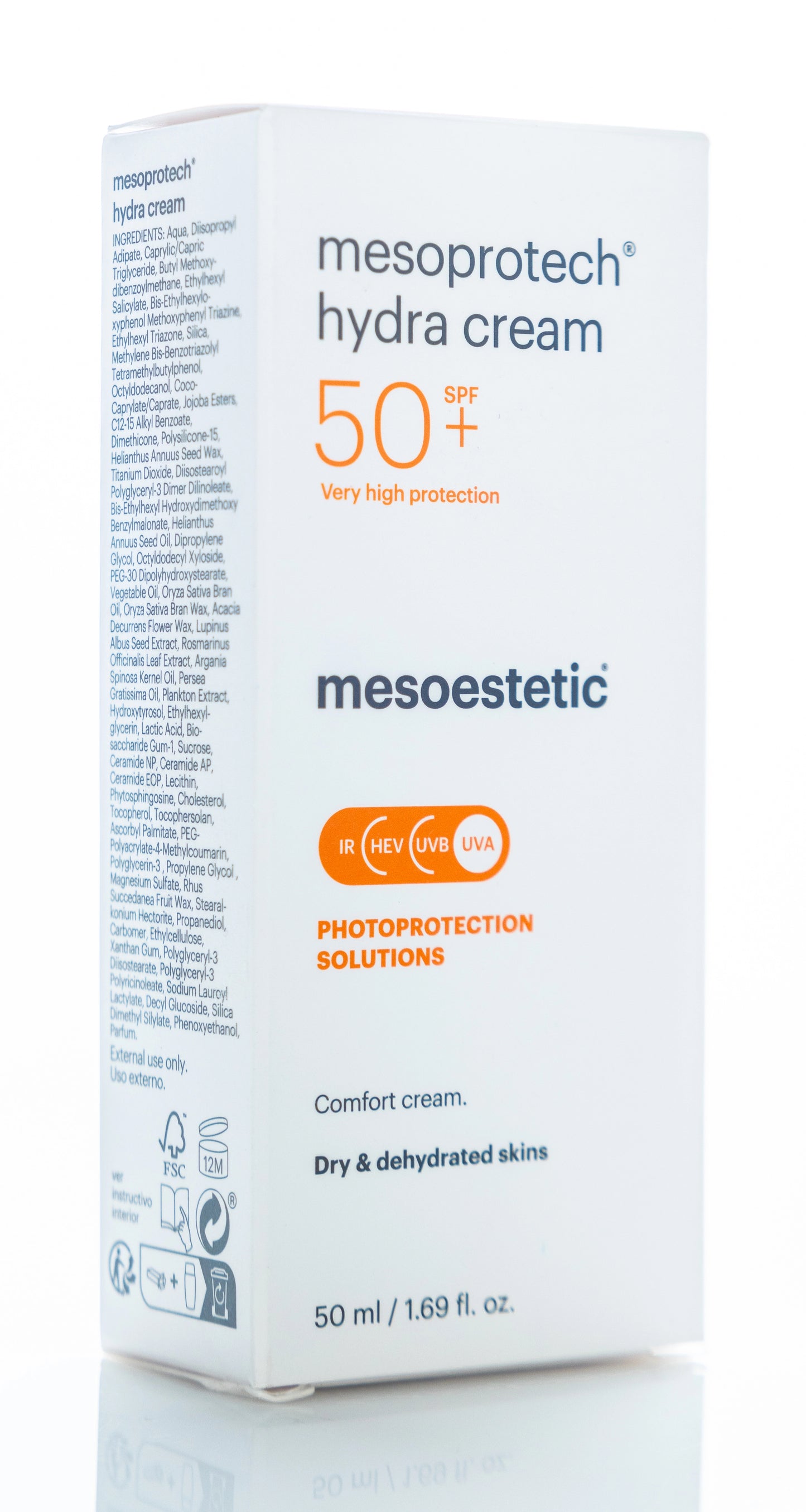 Mesoestetic Mesoprotech Hydra Spf 50+ Cream 50 Ml