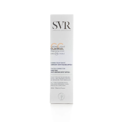 SVR Clairial CC Spf50+ Cream 40 ml [Light]