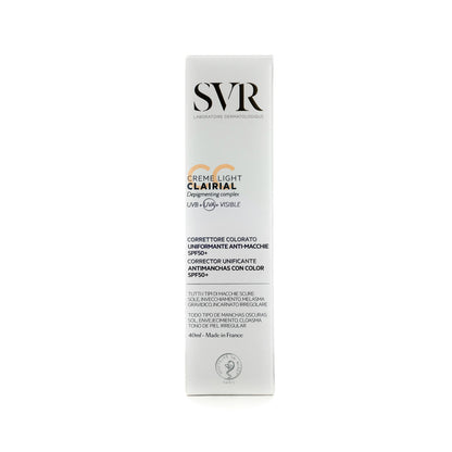 SVR Clairial CC Spf50+ Cream 40 ml [Light]