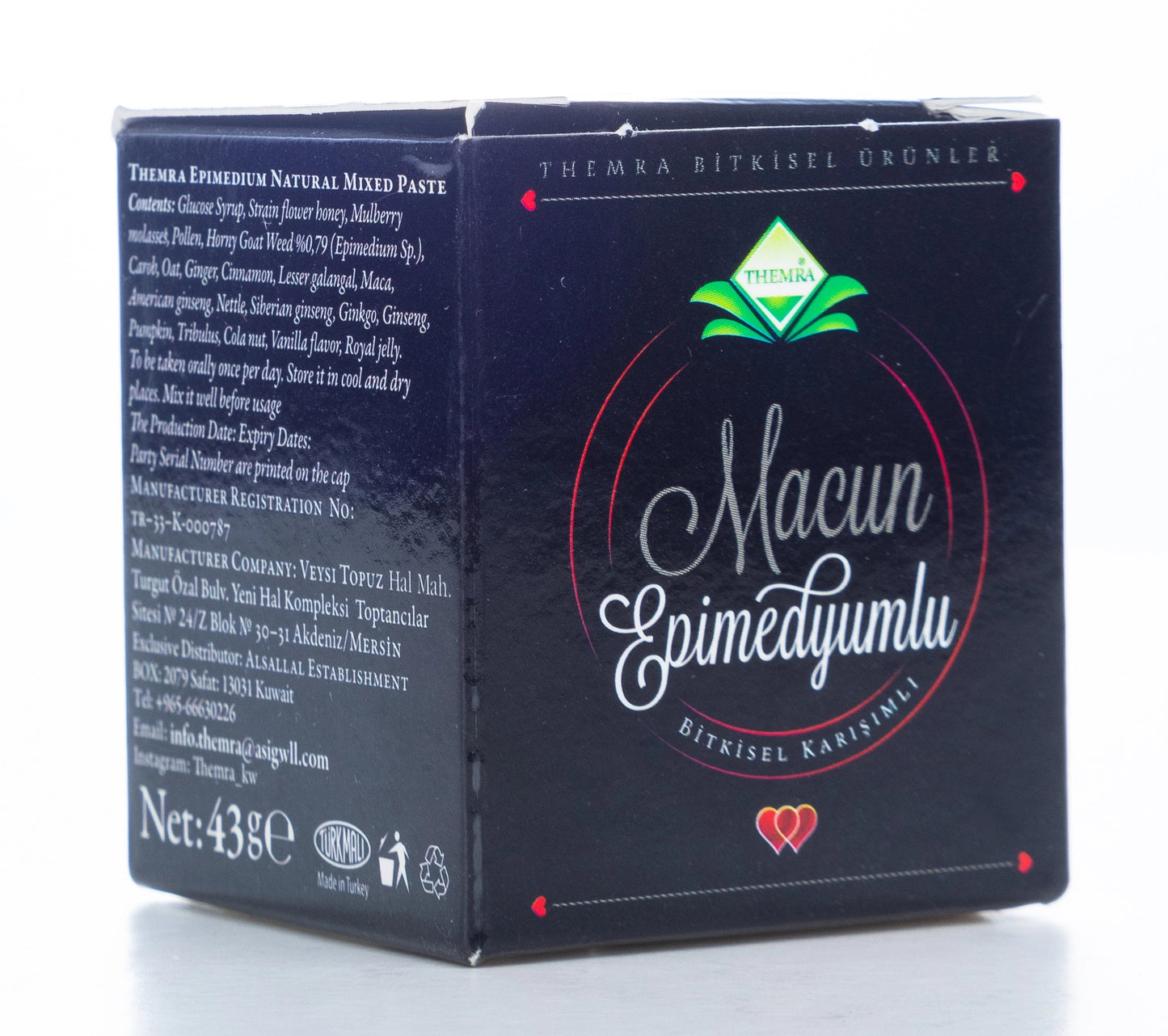 Themra Macun Epimedyumlu Herbal Paste 43Gm