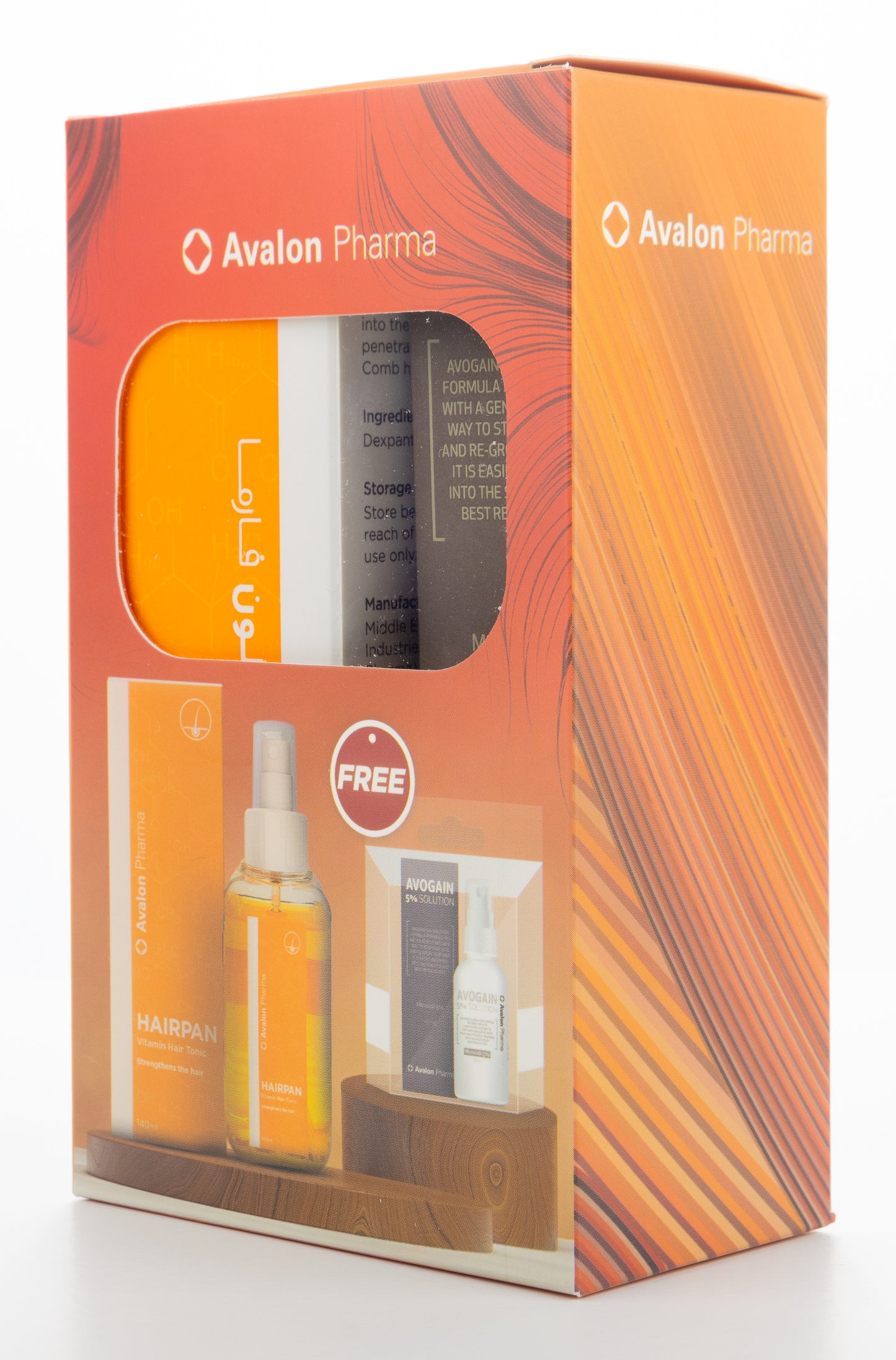 Avalon Hairpan Spray+Avalon Avogain 5% Solution 50Ml Offer Pack