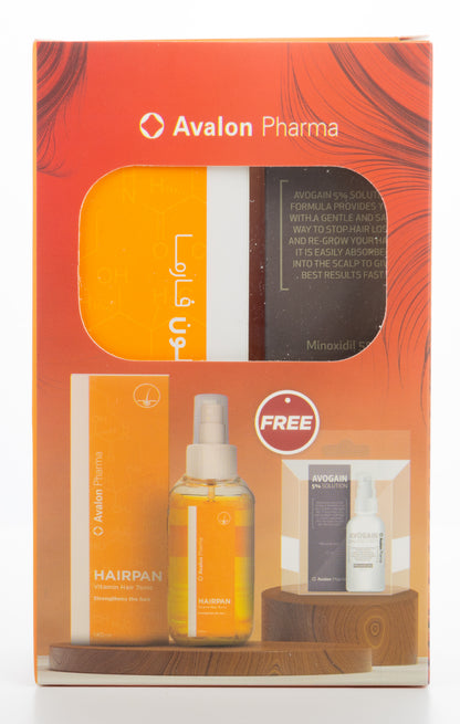 Avalon Hairpan Spray+Avalon Avogain 5% Solution 50Ml Offer Pack