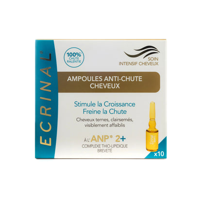 Ecrinal ANP 2+ Intensive Hair Care Anti-Hair Loss Ampoules (10 x 5 Ml)